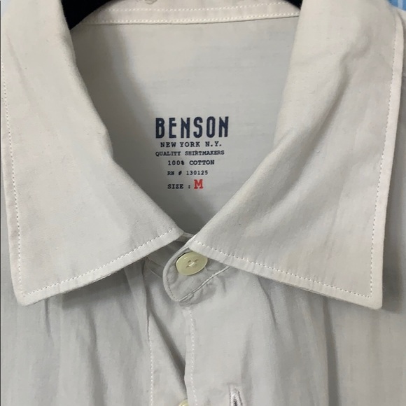 Men’s Medium Ombré Long Sleeve Button-up - Picture 2 of 4